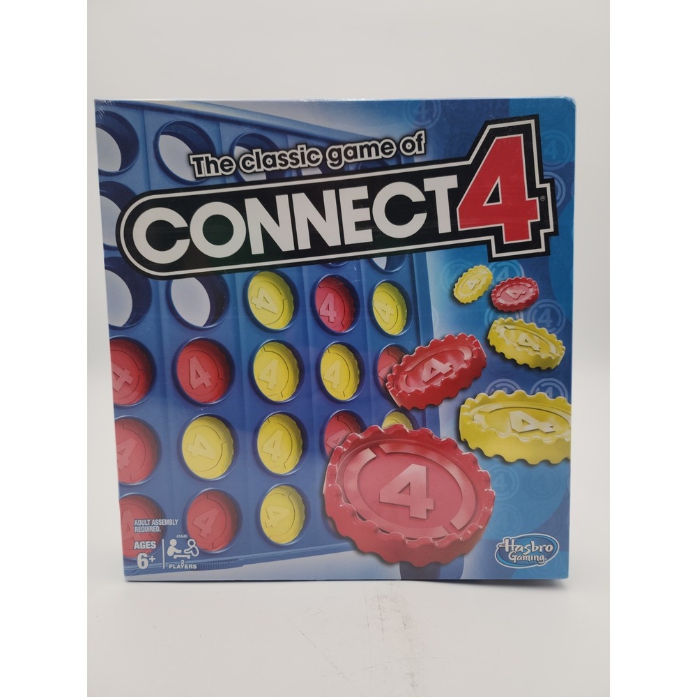 The Classic Game Of Connect 4 Game Hasbro Gaming New Sealed